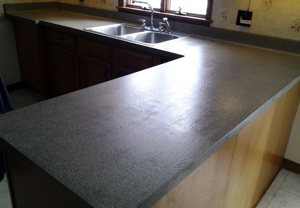 resurfacing laminate countertops with concrete